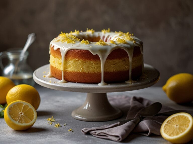 Bolo de Limão Siciliano