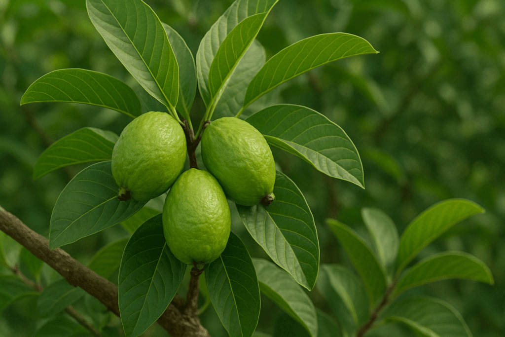 Goiaba: saborosa e cheia de benefícios! Conheça suas propriedades nutricionais, como ela auxilia na saúde intestinal, emagrecimento e fortalecimento imunológico. Confira os malefícios e formas de consumo!
